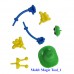 6 pounds three colors Kinetic Sand with three molds